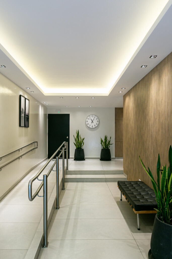 entrada del edificio